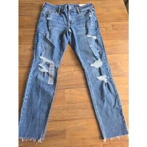 Old Navy Women's Mid-Rise Rockstar Super-Skinny Ankle Jeans Size 6 NWT